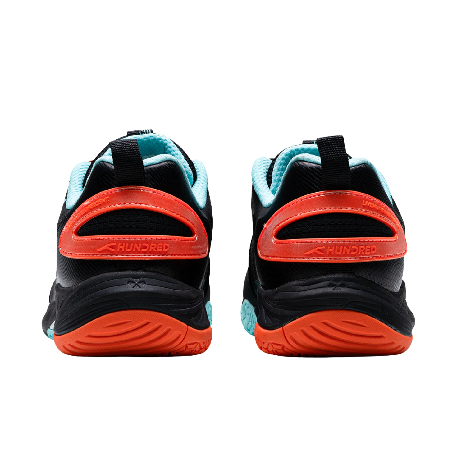 Hundred Hypercourt Badminton Shoes - Black Badminton Shoes Hundred