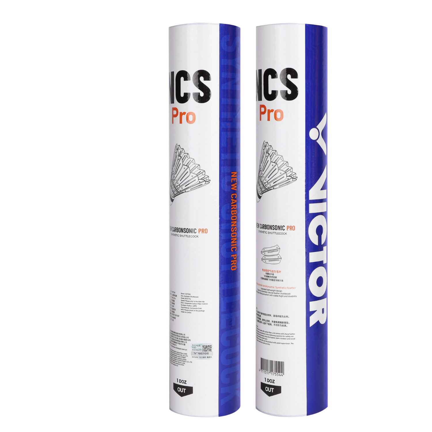 Victor New CarbonSonic Pro Shuttles NCS Synthetic Shuttle Victor