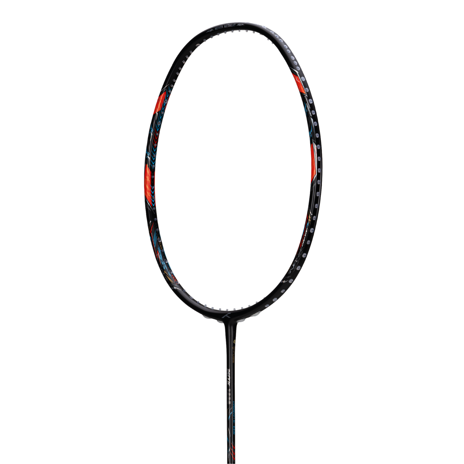Hundred Battle 1000 Badminton Racket - Black Badminton Rackets Hundred