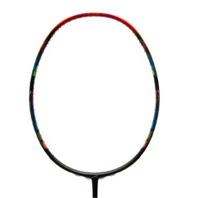 Hundred Flutter 7 Attack 4U Badminton Racket - Black/Red Badminton Rackets Hundred