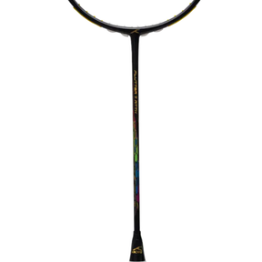 Hundred Flutter 7 Attack 4U Badminton Racket - Black/Red Badminton Rackets Hundred