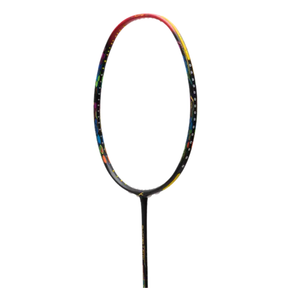 Hundred Flutter 7 Attack 4U Badminton Racket - Black/Red Badminton Rackets Hundred