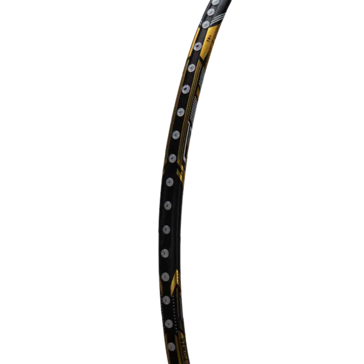 Hundred Nuclear 78 5U Badminton Racket - Black/Gold Badminton Rackets Hundred