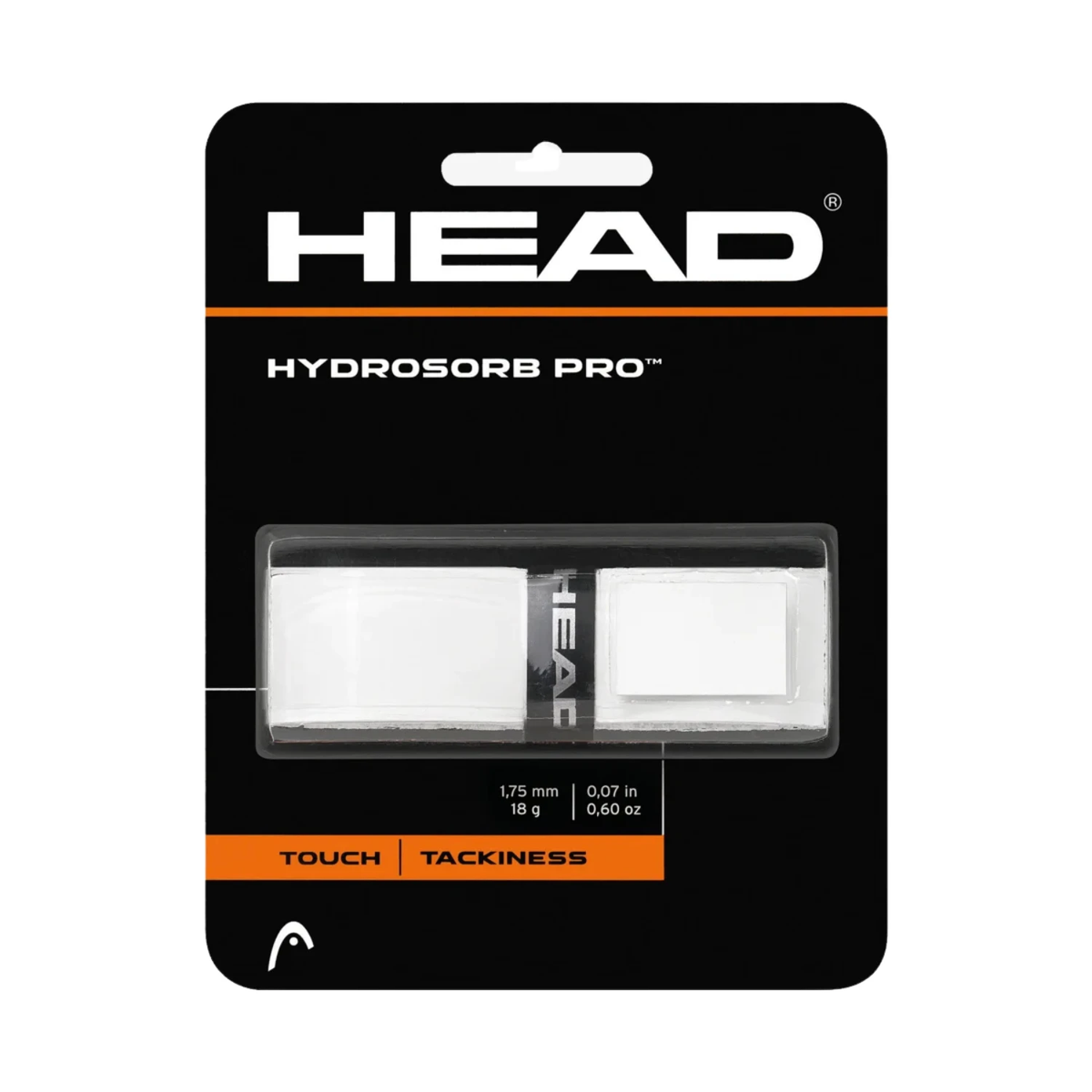 Head HydroSorb Pro Replacement Grip (Single) - White White One Size Grips Head