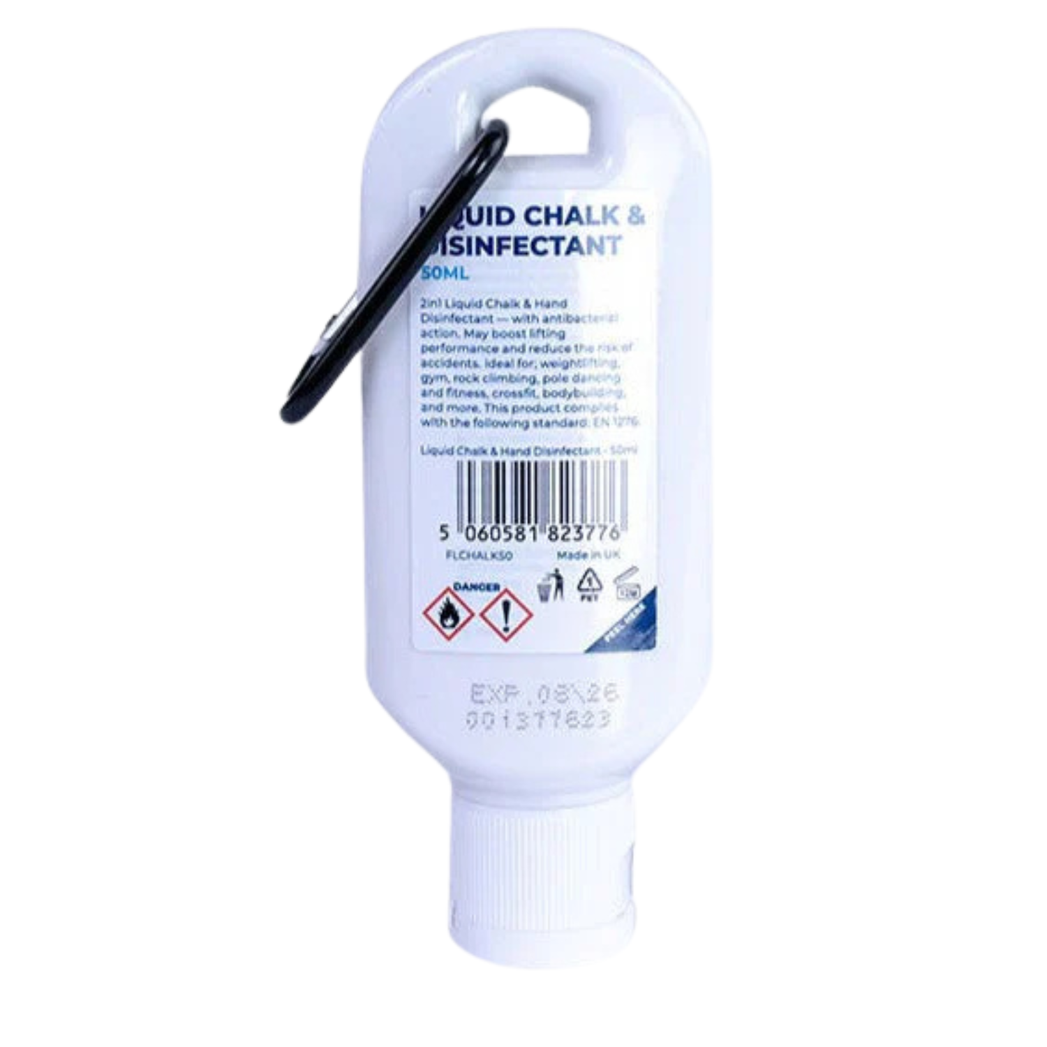 Fitness Mad Liquid Chalk Bottle FLCHALK50 Grip Powder Fitness Mad