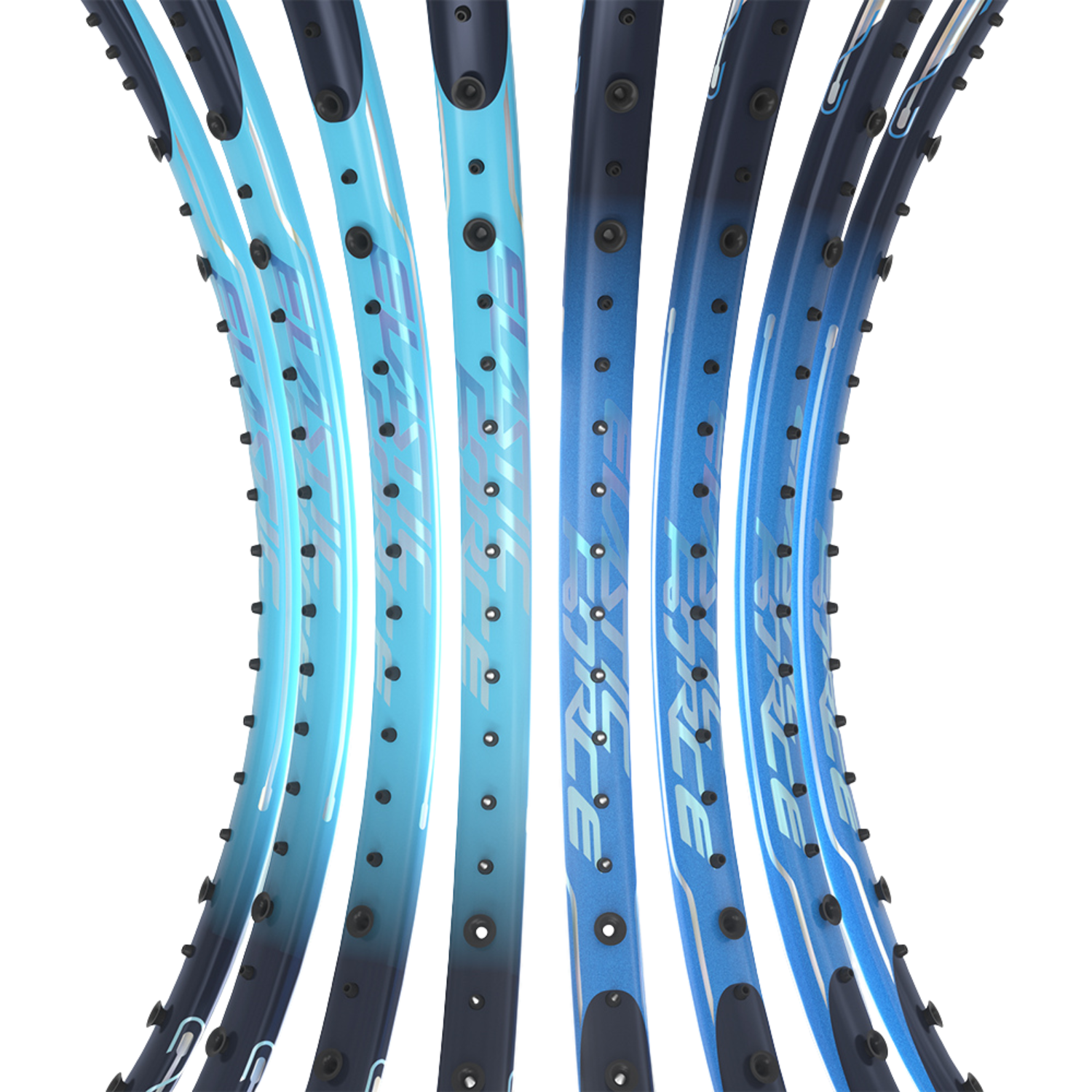 Jnice Elastic Force Tour 4U Badminton Racket Unstrung - Blue/Black Badminton Rackets JNICE