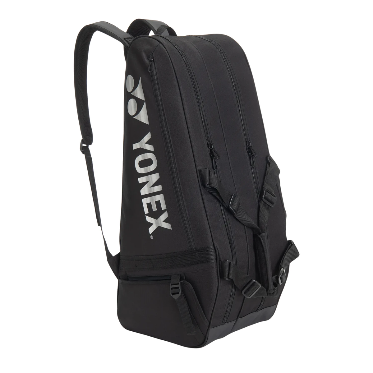 Yonex BA72626EX Gearlogic 6 Racket Bag - Black Black 6 Rackets Luggage Yonex