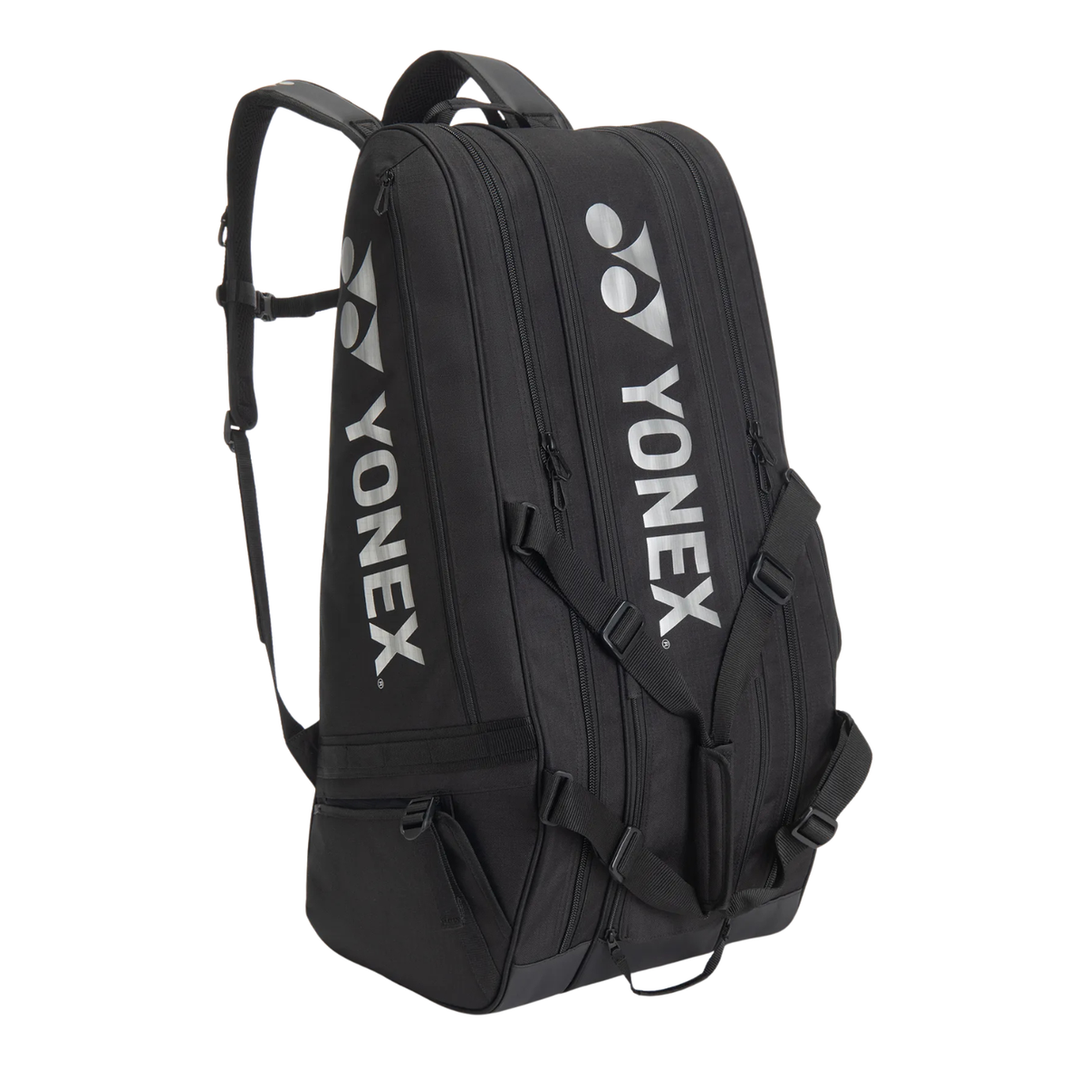 Yonex BA72629EX Gearlogic 9 Racket Bag - Black Black 9 Rackets Luggage Yonex
