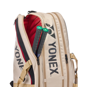 Yonex BA72629EX Gearlogic 9 Racket Bag - Beige Luggage Yonex