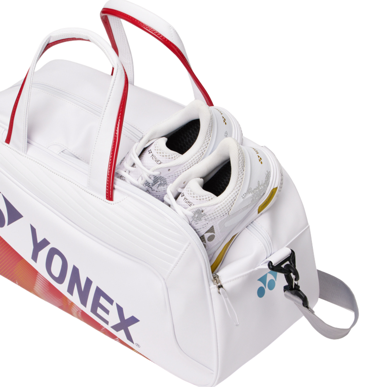 Yonex BA02611EX Expert Boston Bag 2026 - White Luggage Yonex