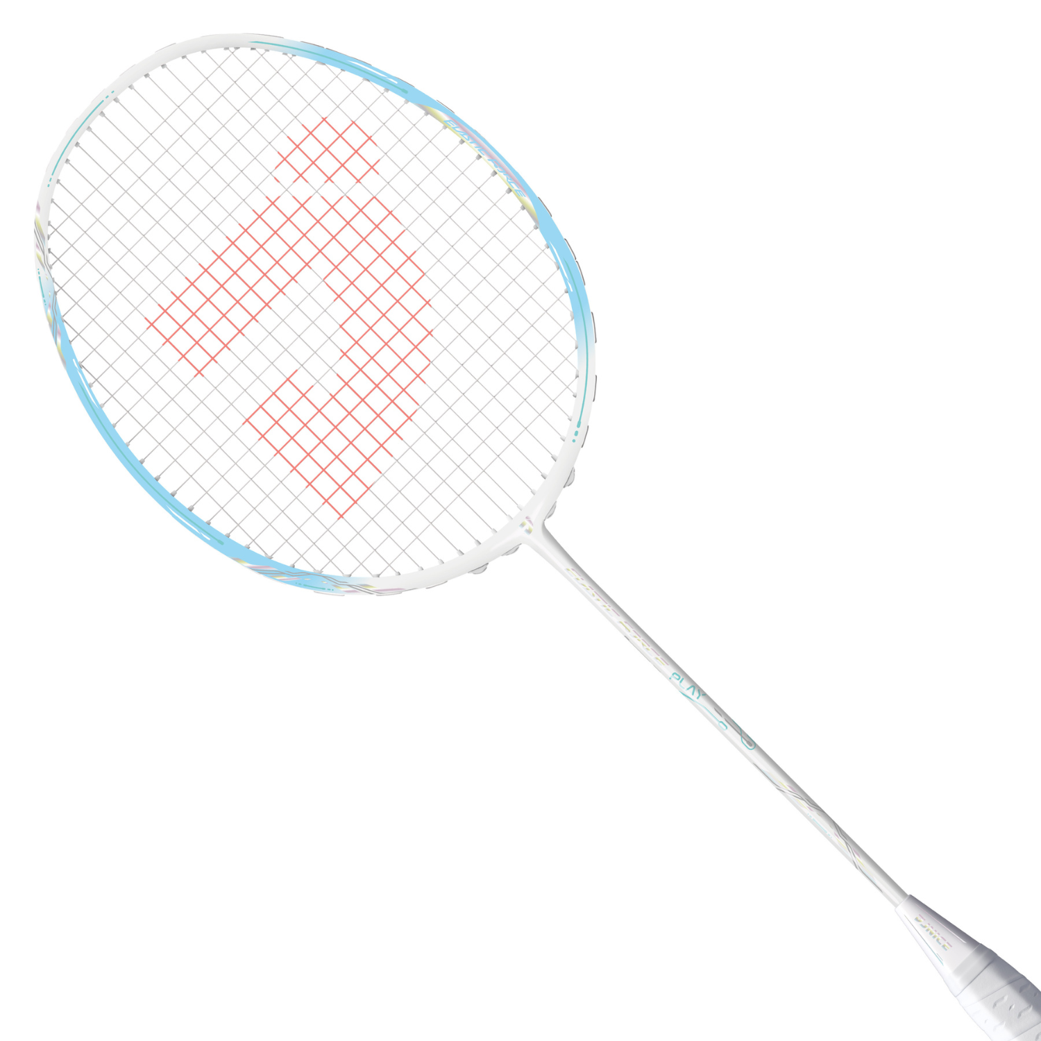 Jnice Elastic Force Play 5U Badminton Racket Unstrung - Sky Blue Badminton Rackets JNICE