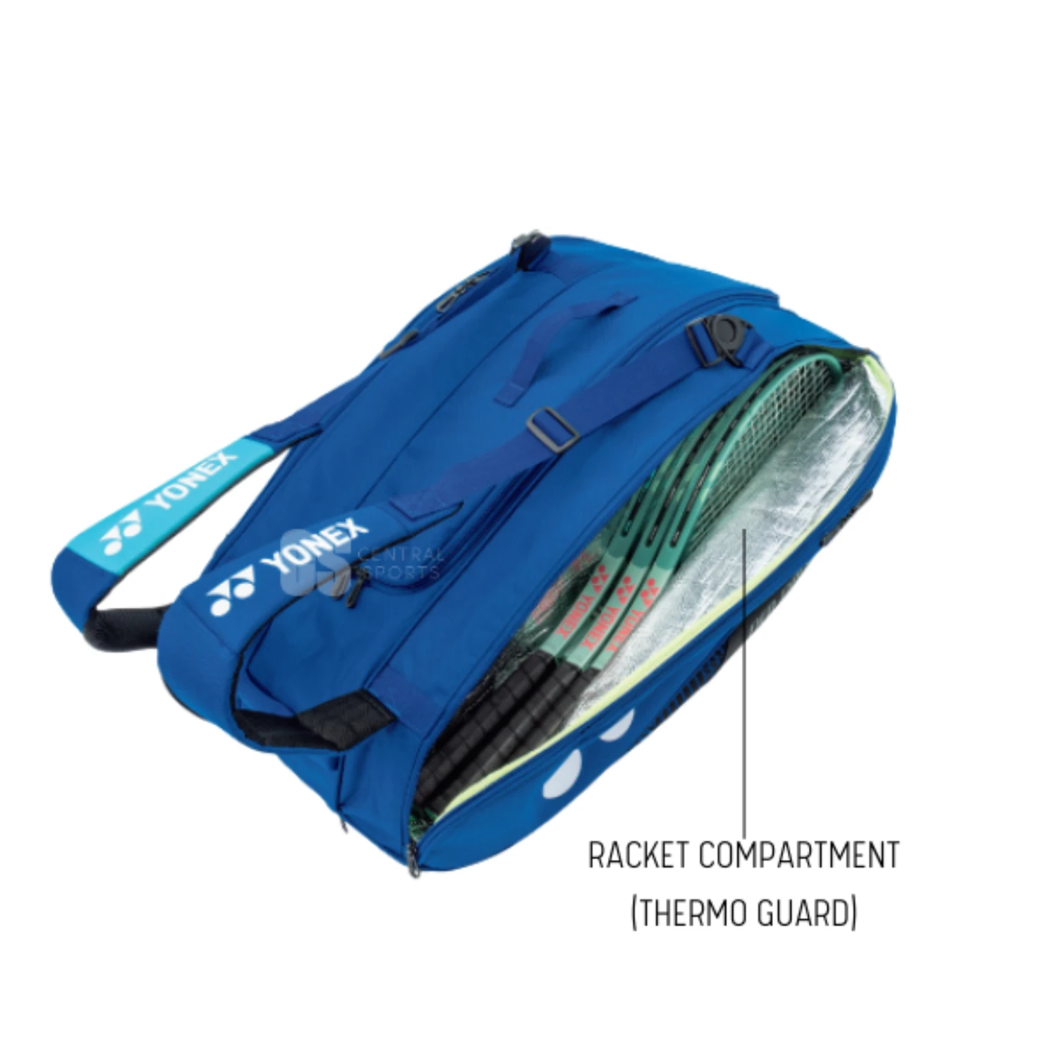 Yonex BA92429EX Pro 9 Racket Bag - Black Luggage Yonex