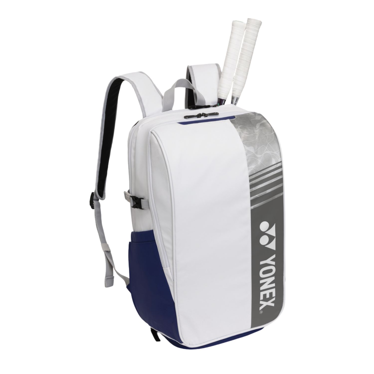 Yonex BA52512EX Club Backpack - White/Blue White Blue Backpack Luggage Yonex