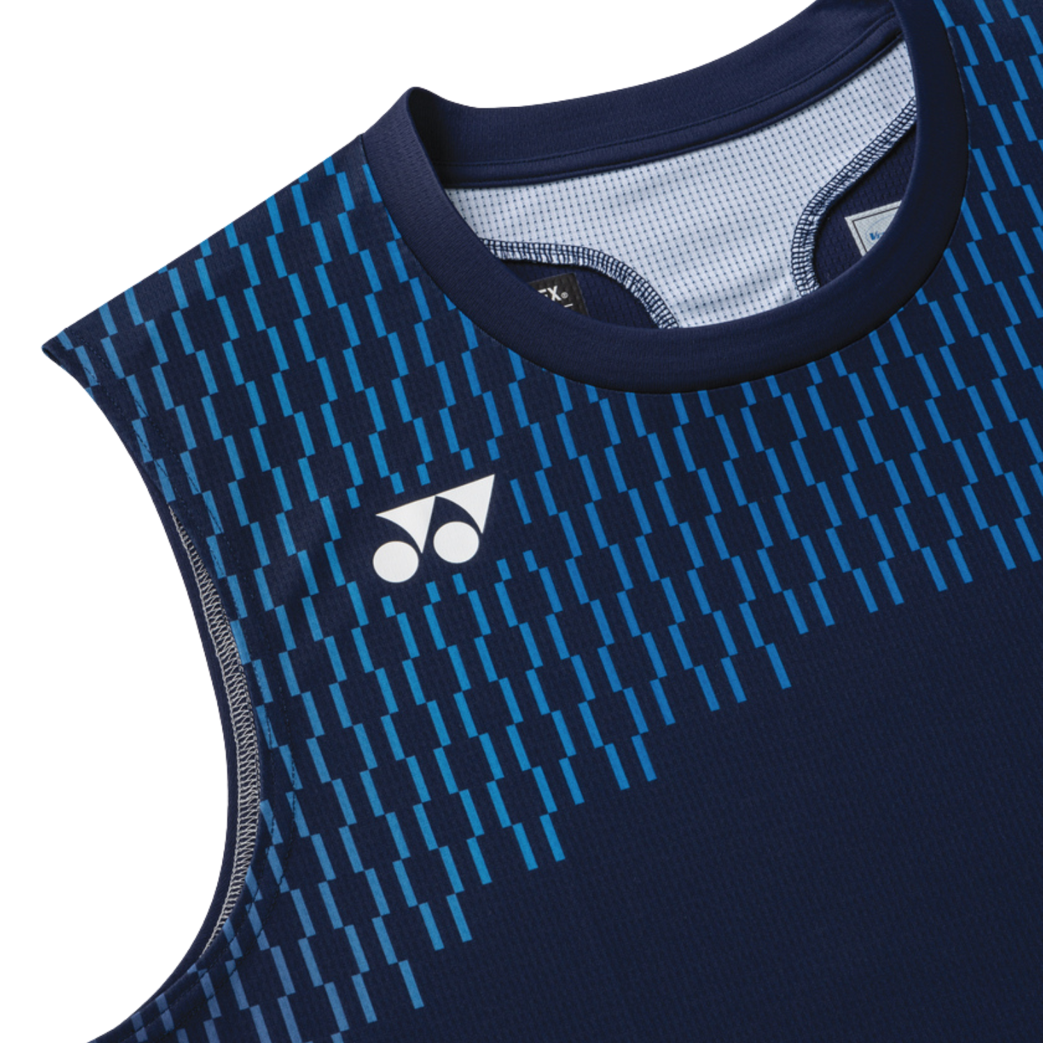 Yonex 10715EX Tournament Crew Sleeveless Top Men - Dark Navy Clothing Yonex