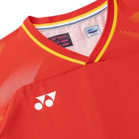 Yonex 20964YX China NT Crew Neck Shirt Women - Bright Red Clothing Yonex