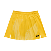 Yonex 26195YX China NT Skirt With Inner Shorts Women - Bright Yellow Bright Golden Yellow M Clothing Yonex