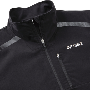 Yonex 50198EX Practice Warm-Up Jacket Unisex - Black Clothing Yonex