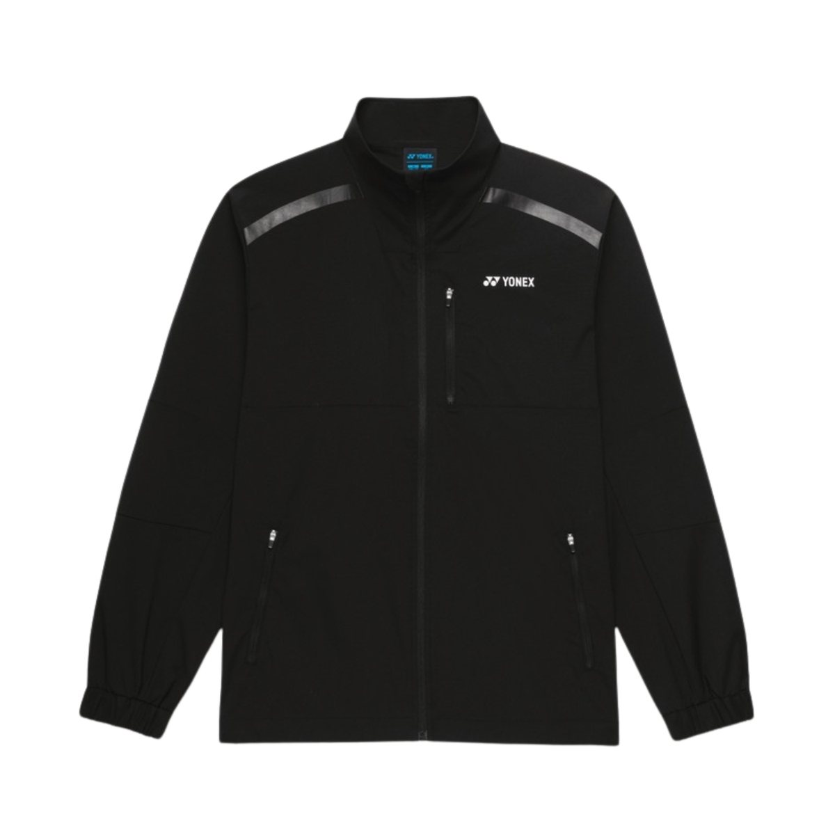 Yonex 50198EX Practice Warm-Up Jacket Unisex - Black Black Clothing Yonex