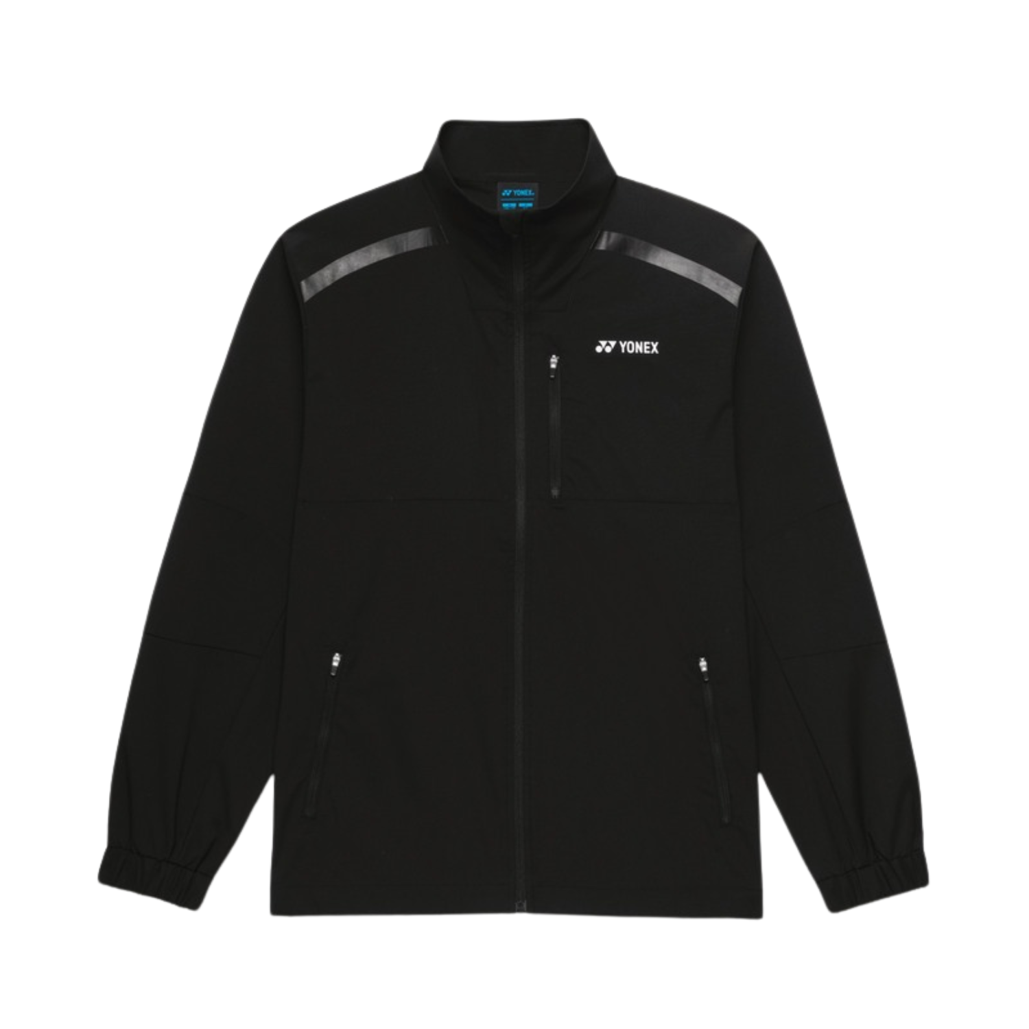 Yonex 50198EX Practice Warm-Up Jacket Unisex - Black Black Clothing Yonex