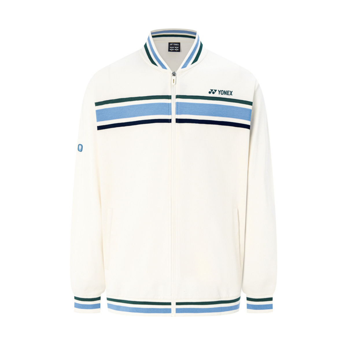 Yonex 50205EX Nature Warm-Up Jacket Men - Pearl Beige Pearl Beige Clothing Yonex
