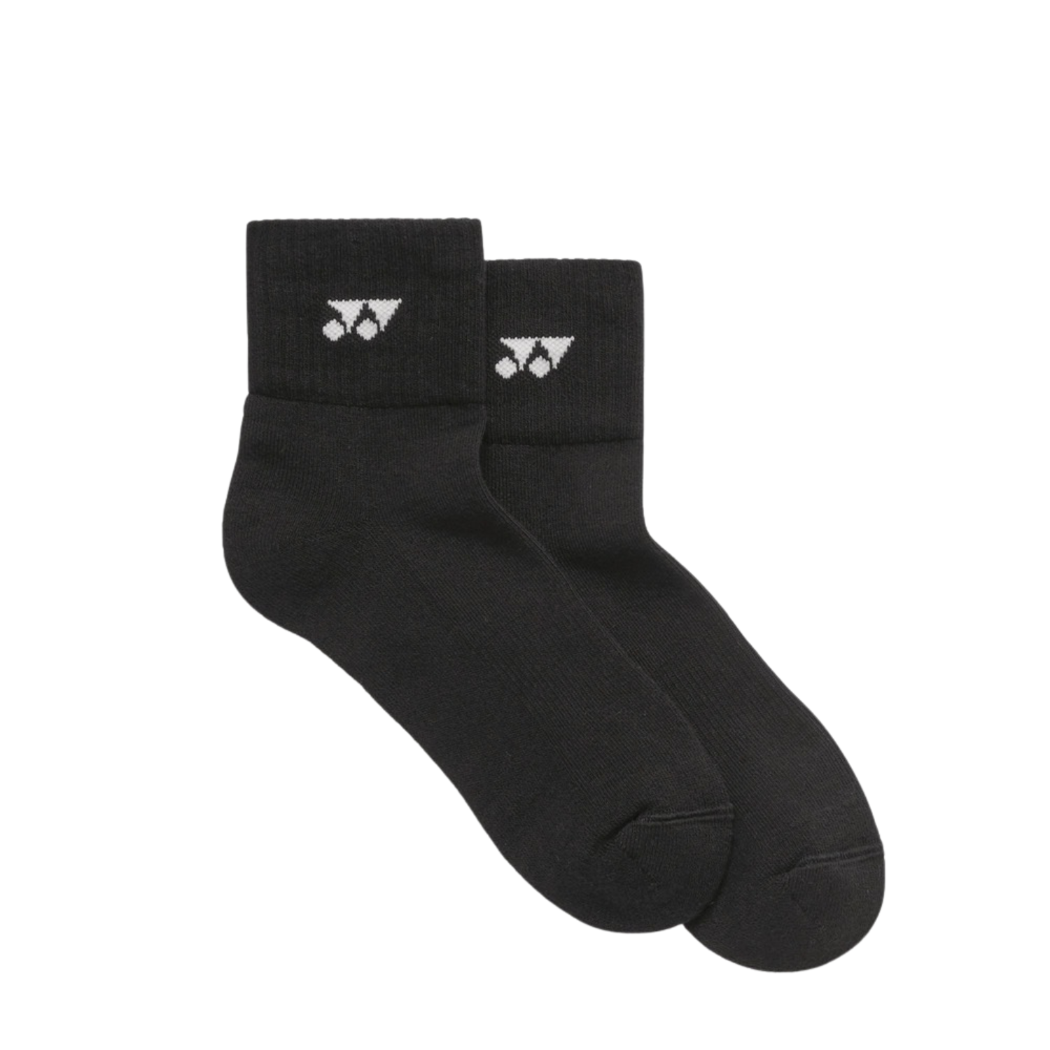 Yonex 19254EX Sport Quarter Socks Unisex 3Pack - Black Black M Clothing Yonex