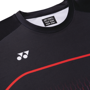 Yonex 16861EX Practice T-Shirt Unisex - Black Clothing Yonex