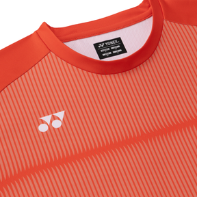 Yonex 16862EX Practice T-Shirt Unisex - Orange Clothing Yonex