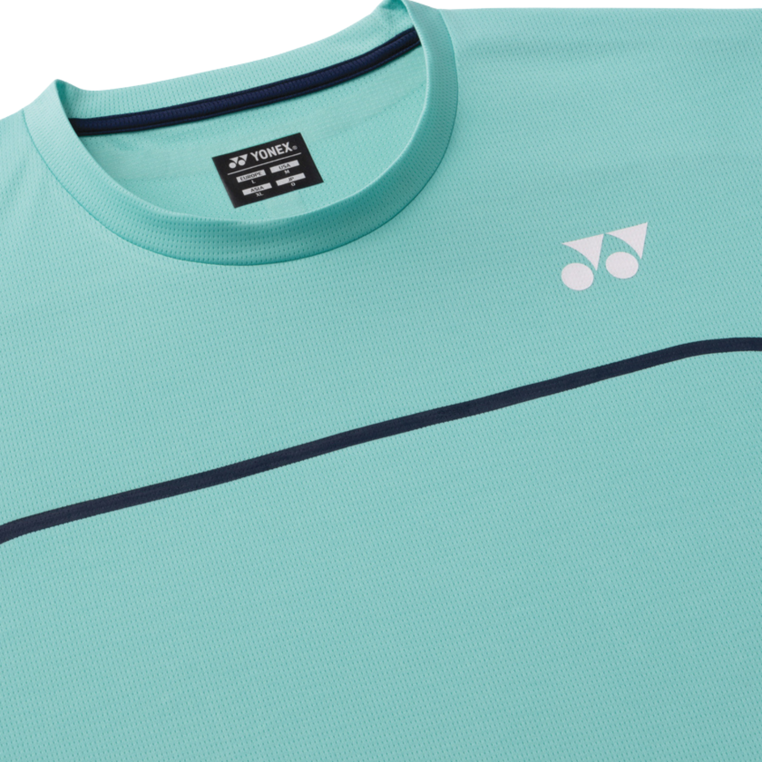 Yonex 10726JEX Practice Crew Neck Shirt Junior - Clear Mint Clothing Yonex