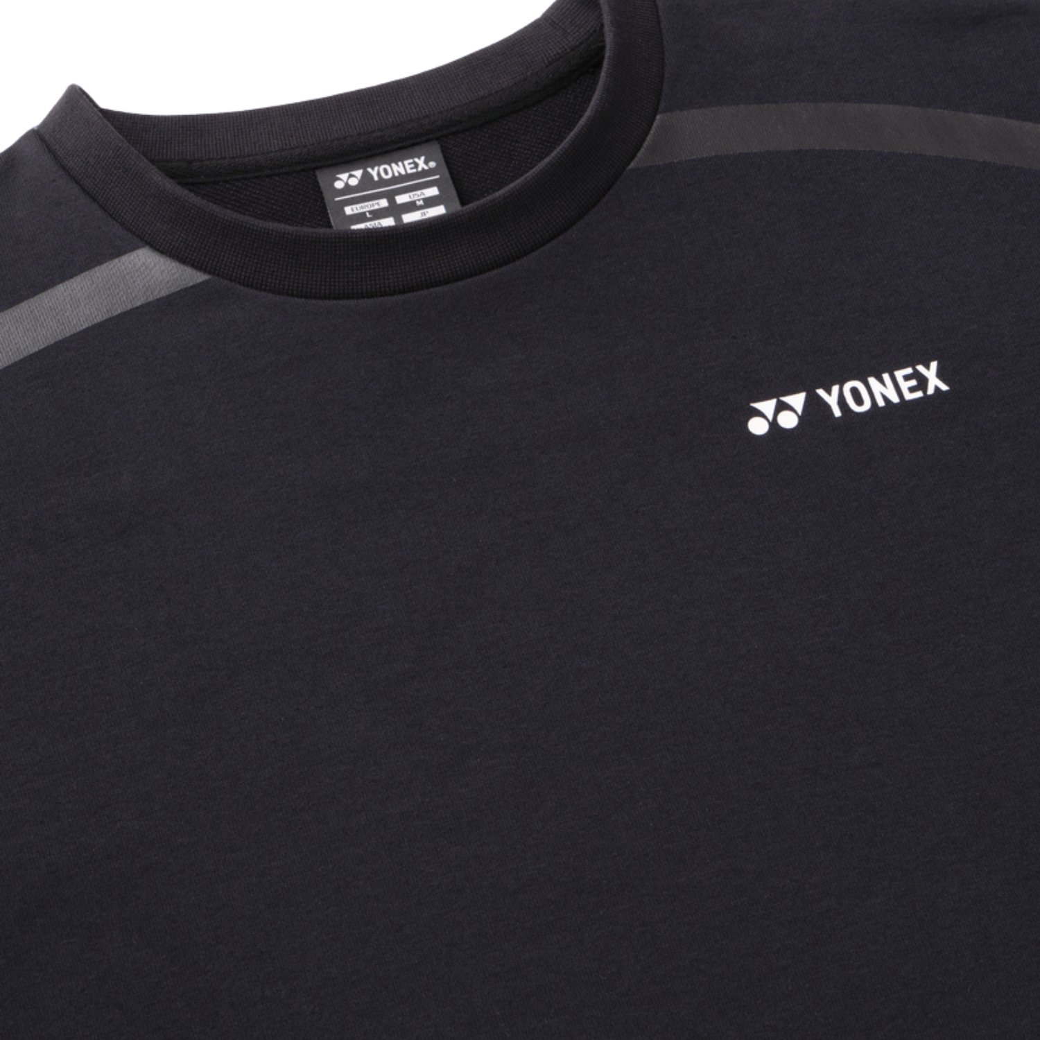 Yonex 30120JEX Practice Sweatshirt Junior - Black Clothing Yonex