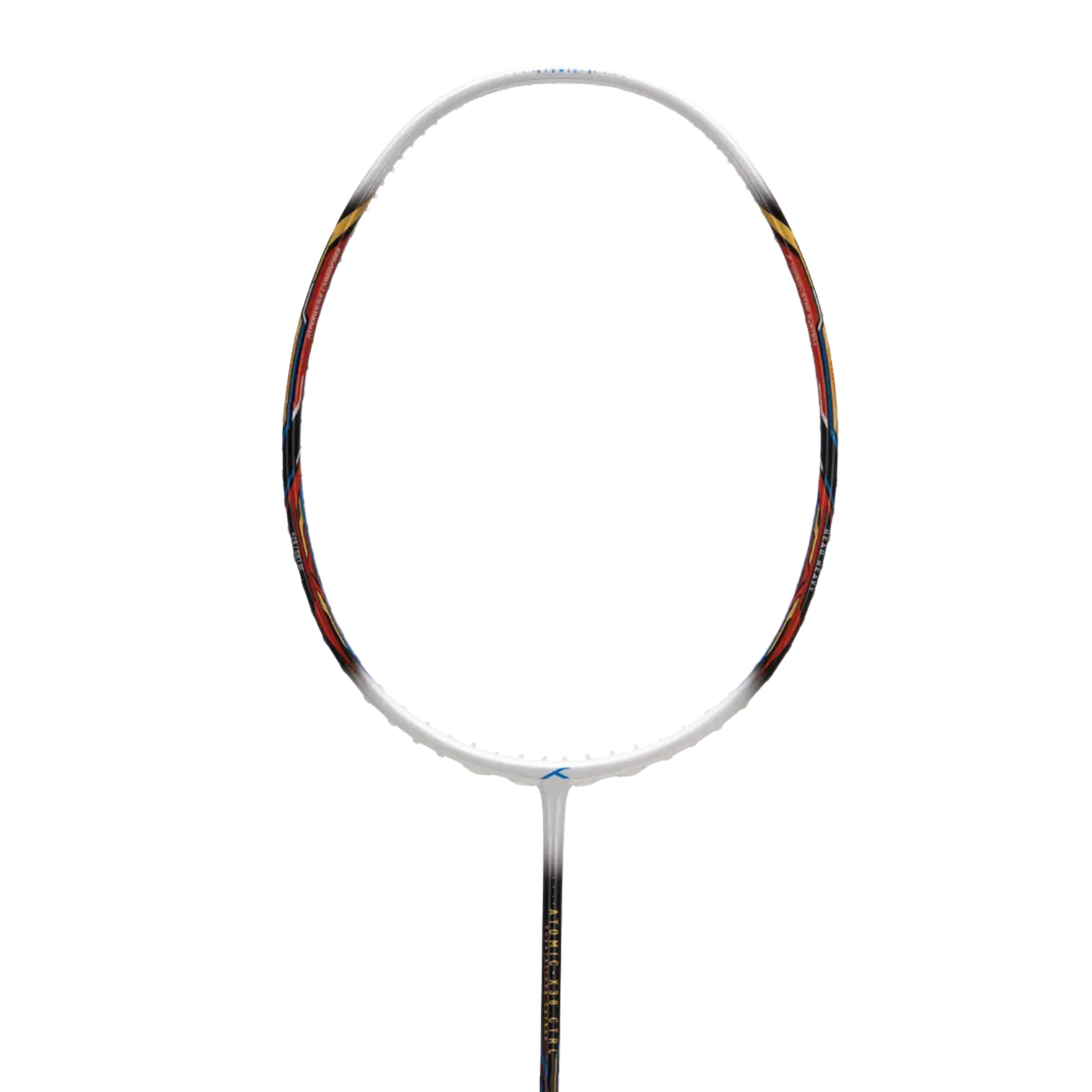 Hundred Atomic X 38 Control Badminton Racket - White/Black Badminton Rackets Hundred