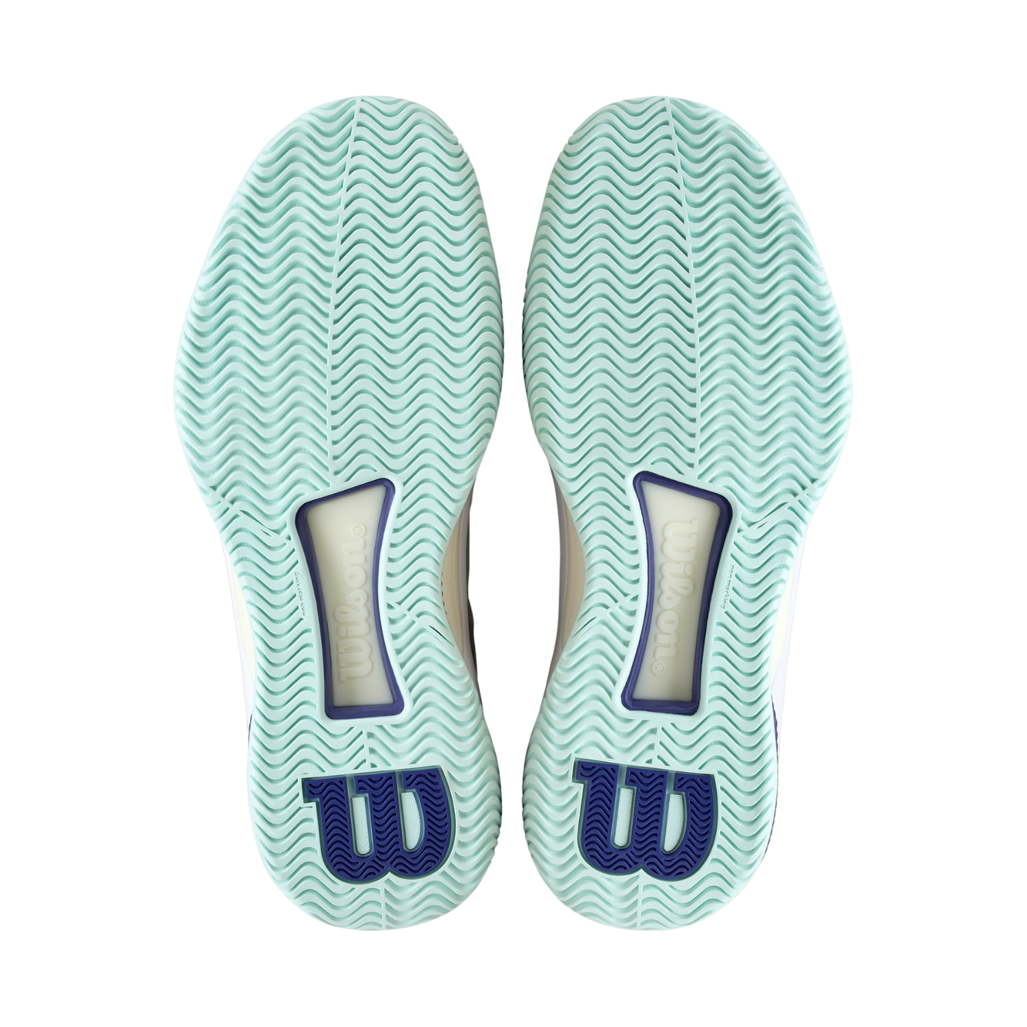 Wilson Intrigue Tour Tennis Shoe Women - White/Bay/Skip Blue Tennis Shoes Wilson