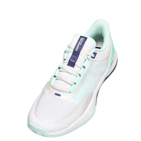 Wilson Intrigue Tour Tennis Shoe Women - White/Bay/Skip Blue Tennis Shoes Wilson