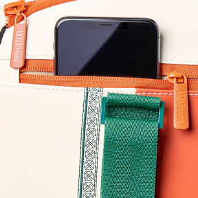 Wilson Roland Garros 2026 Small Duffle - Cream/Green Luggage Wilson