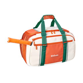 Wilson Roland Garros 2026 Small Duffle - Cream/Green Luggage Wilson