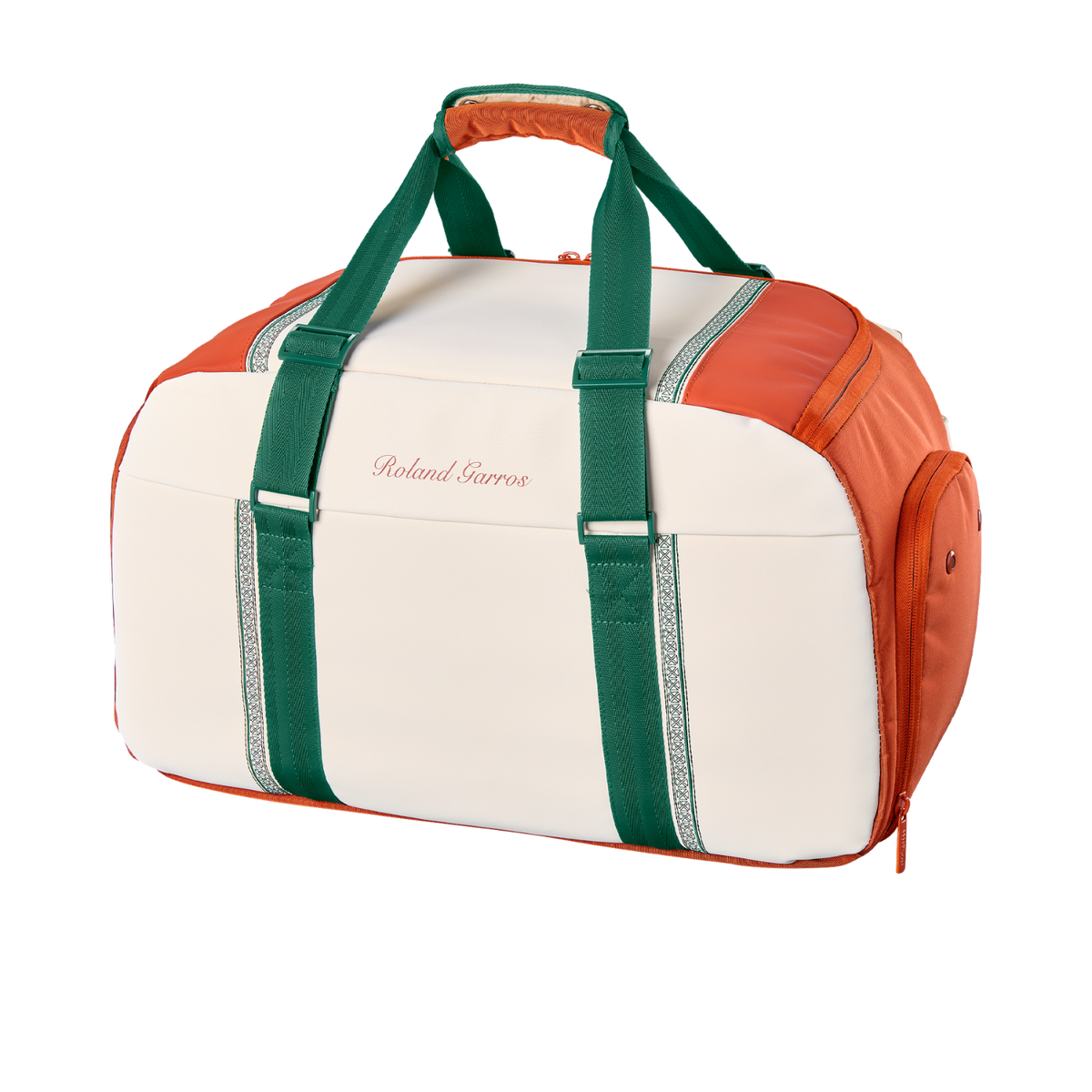Wilson Roland Garros 2026 Small Duffle - Cream/Green Luggage Wilson
