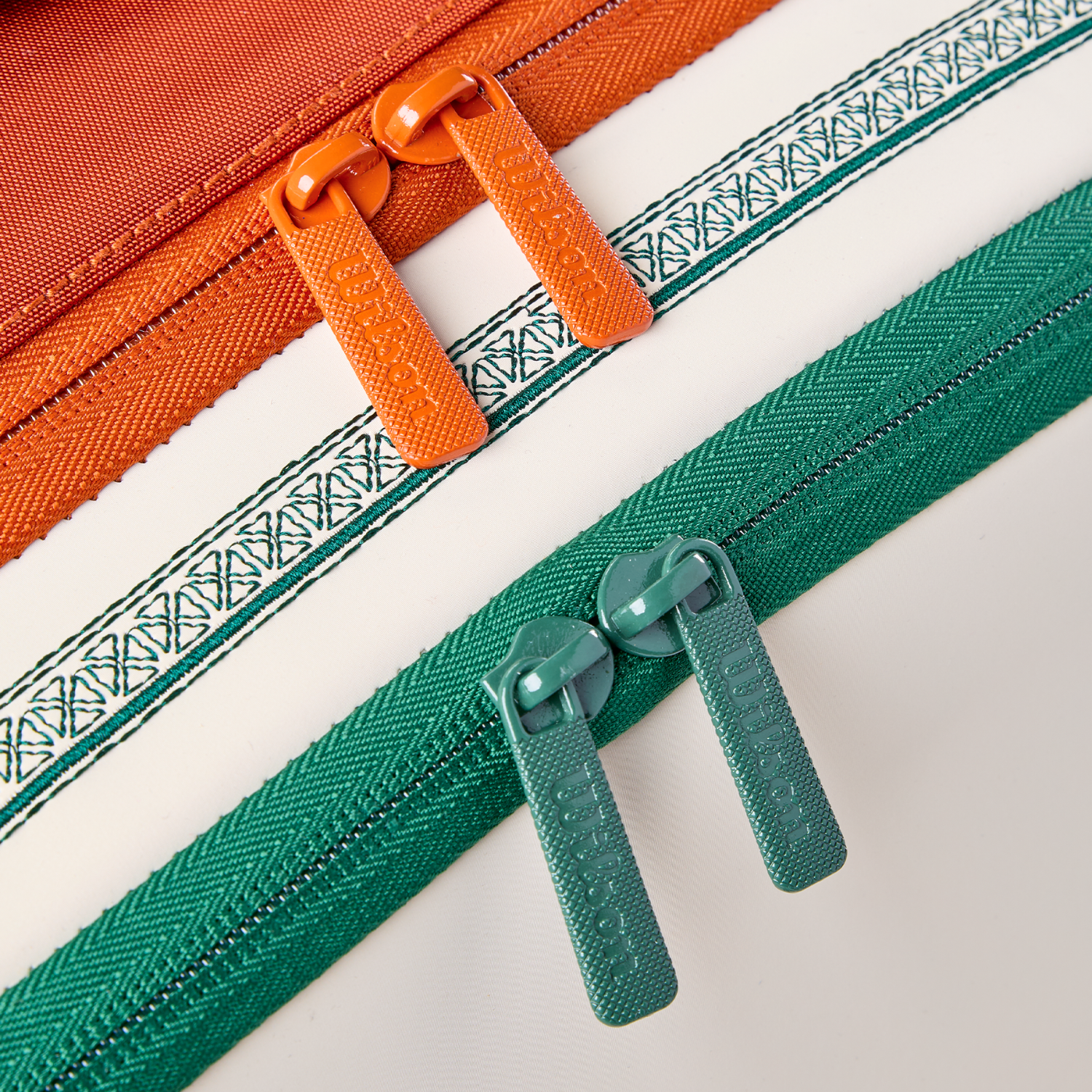 Wilson Roland Garros 2026 9 Racket Bag - Cream/Clay/Green Luggage Wilson