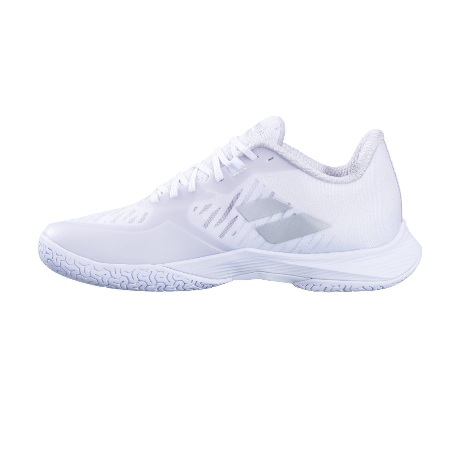 Babolat Shadow Tour 5 Badminton Shoe Women - White White White Tennis Shoes Babolat