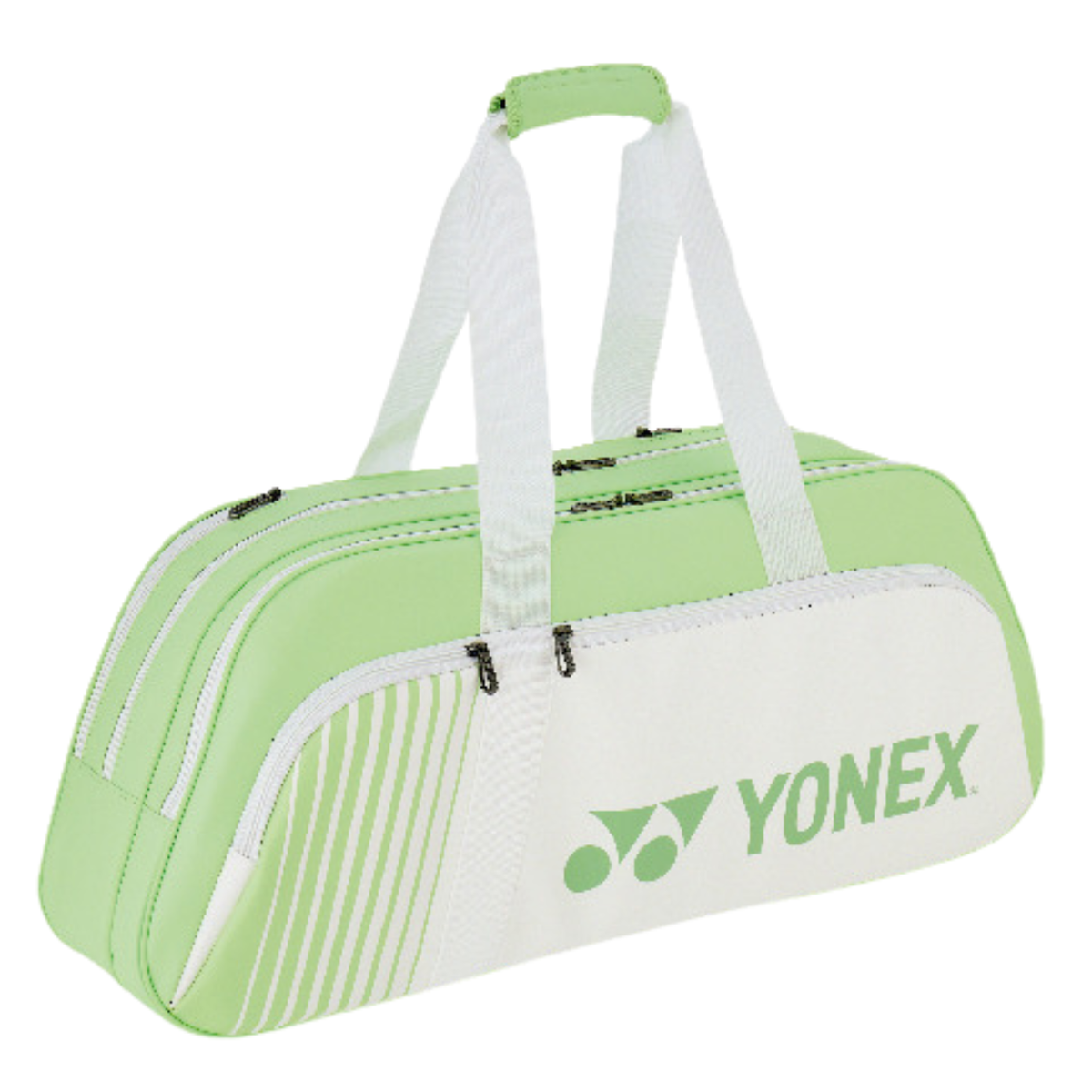 Yonex BA82431WEX Active Tournament Bag 2026 - White/Green White Green Tournament Bag Luggage Yonex