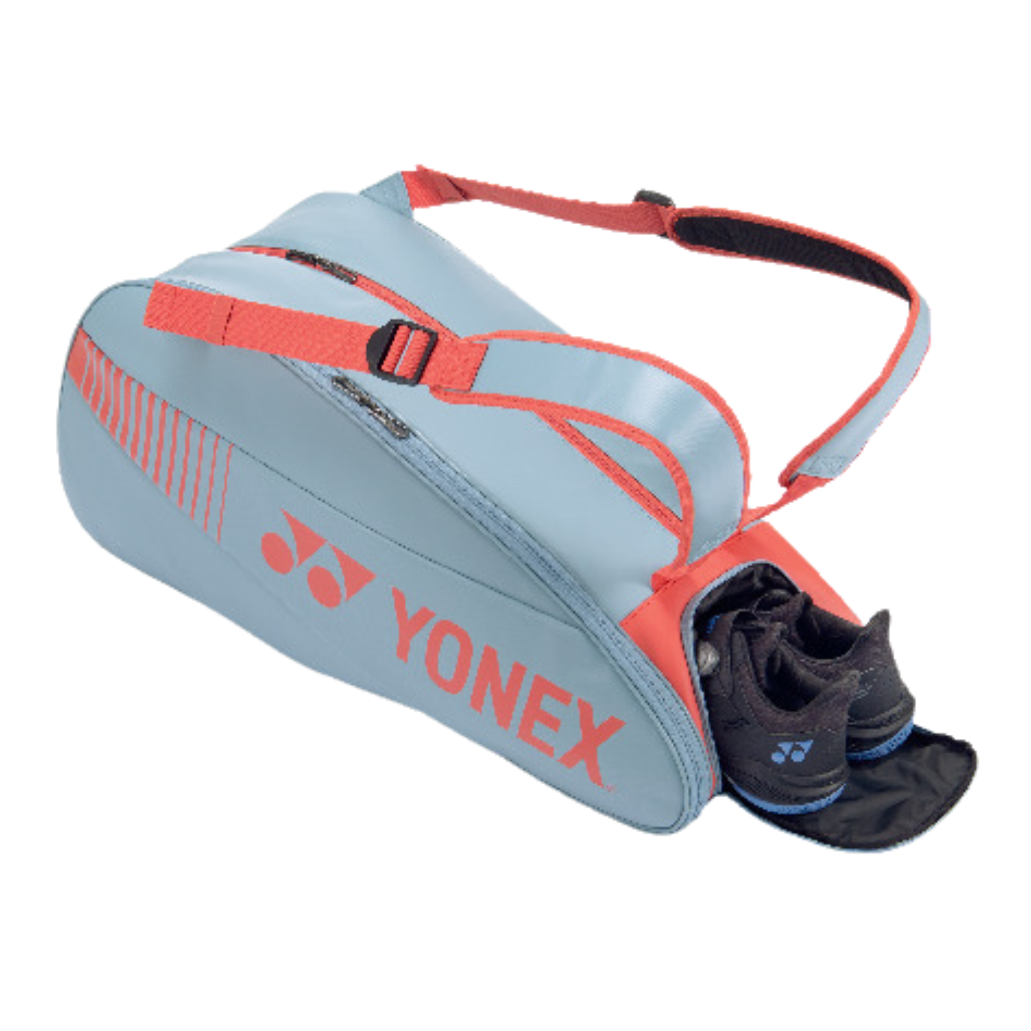 Yonex BA82426EX Active 6 Racket Bag 2026 - Blue/Gray Luggage Yonex