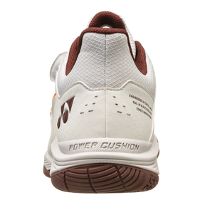 Yonex Power Cushion 88 Dial Wide Badminton Shoe Unisex - Light Beige Badminton Shoes Yonex