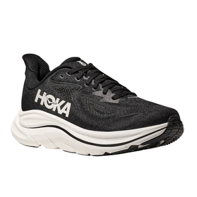 Hoka Clifton 10 Wide Running Shoe Women - Black/White Running Shoes Hoka
