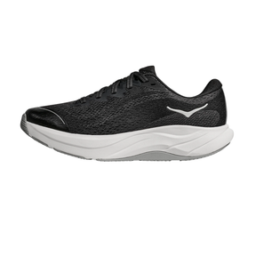 Hoka Rincon 4 Big Kids Running Shoe - Black/White Running Shoes Hoka