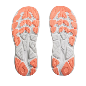 Hoka Clifton 10 Running Shoe Women - Lilac Cream/Tangerine Glow Running Shoes Hoka