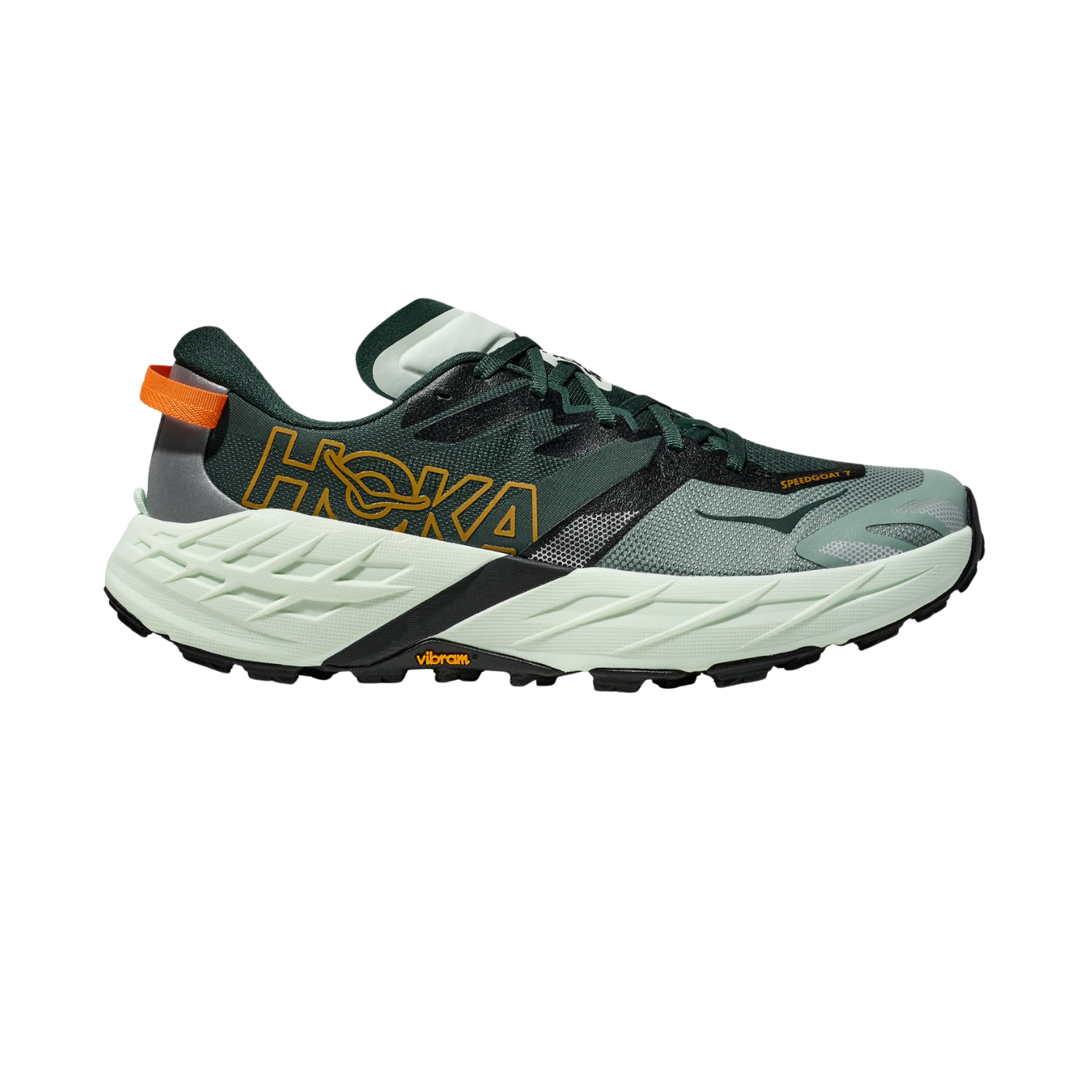 Hoka Speedgoat 7 Trail Shoe Men - Bay Leaf/Sea Glass Bay Leaf Sea Glass Running Shoes Hoka