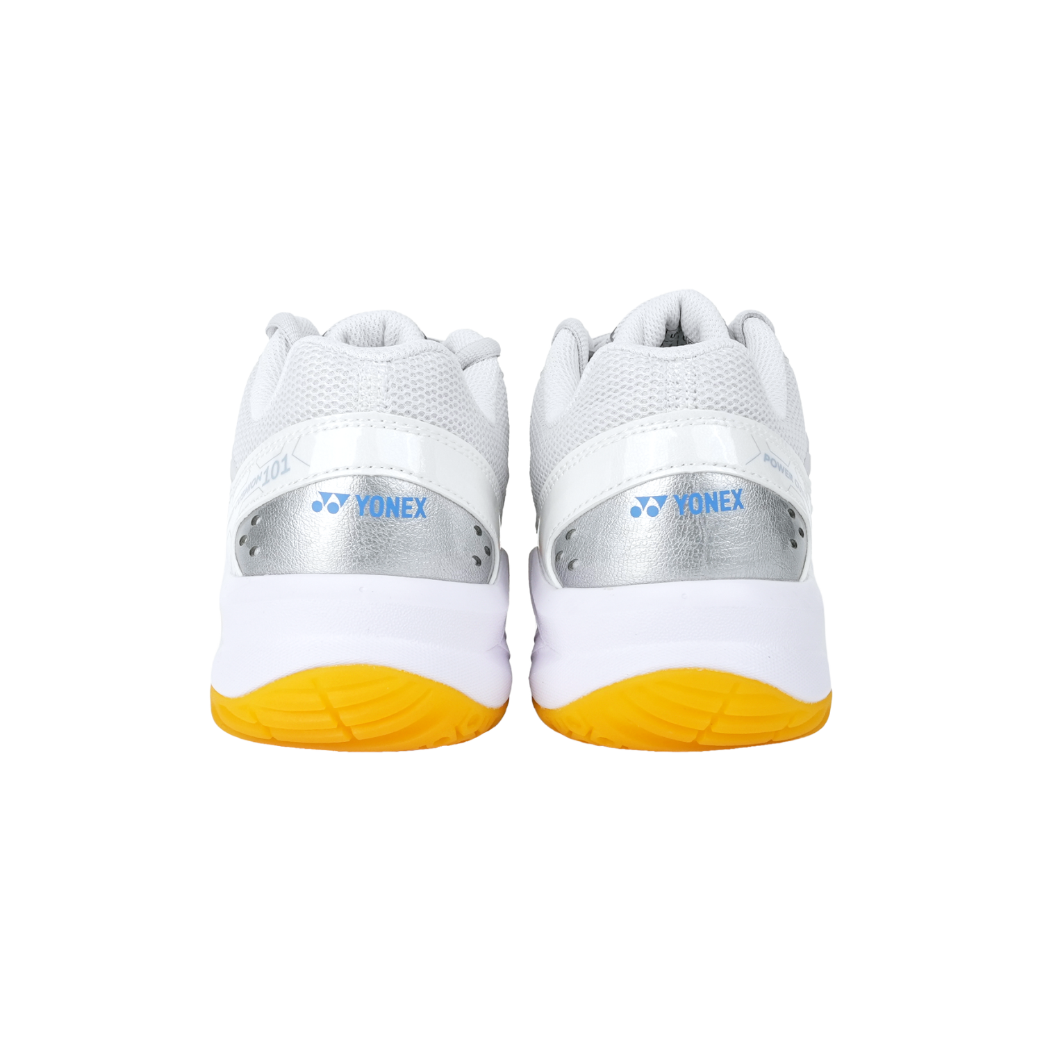 Yonex SHB101EX Power Cushion 101 Badminton Shoe Unisex - Ice Grey/ White Badminton Shoes Yonex