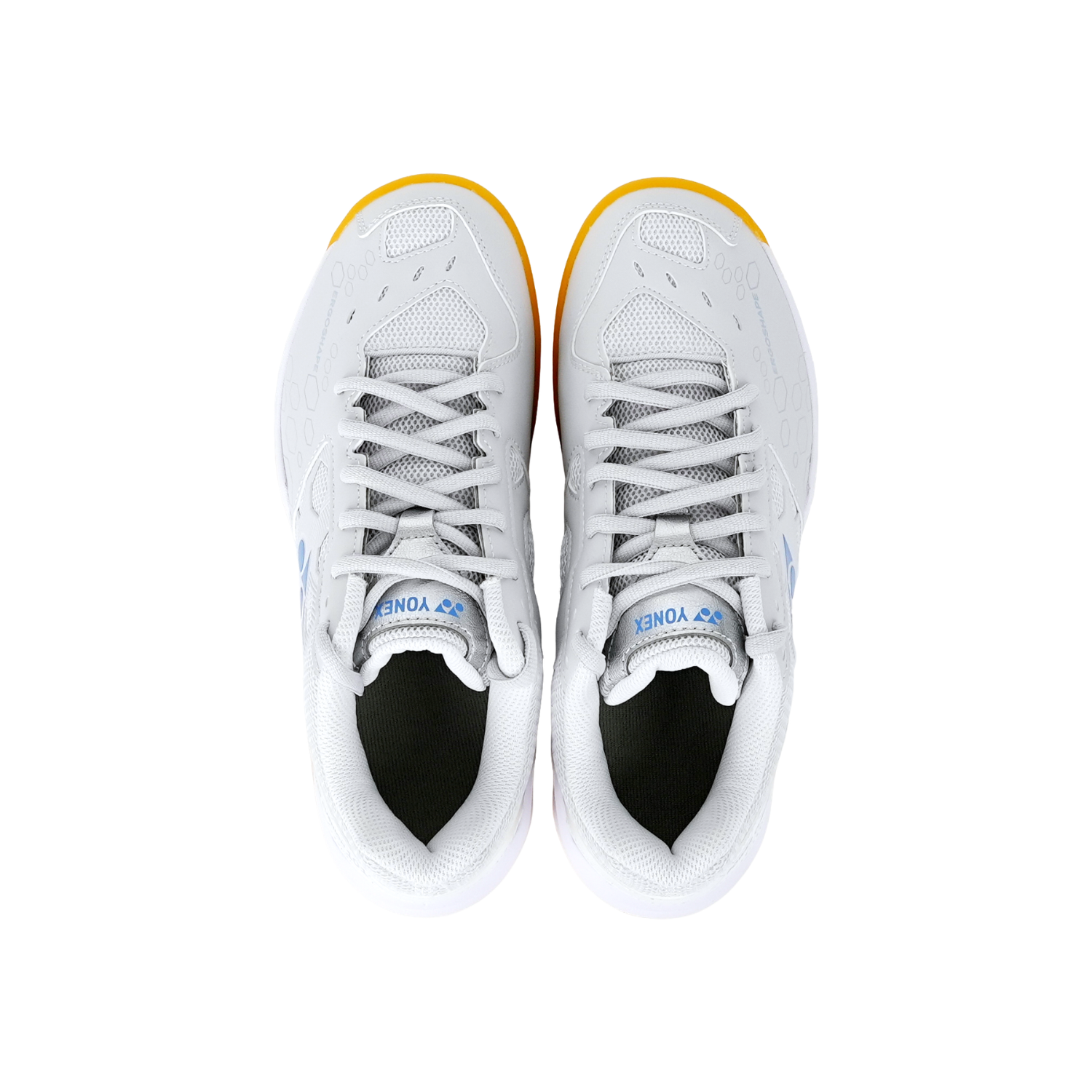 Yonex SHB101EX Power Cushion 101 Badminton Shoe Unisex - Ice Grey/ White Badminton Shoes Yonex
