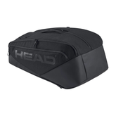 Head Pro X Novak Djokovic Signature XL Tennis Bag - Black Black 12 Racket Luggage Head