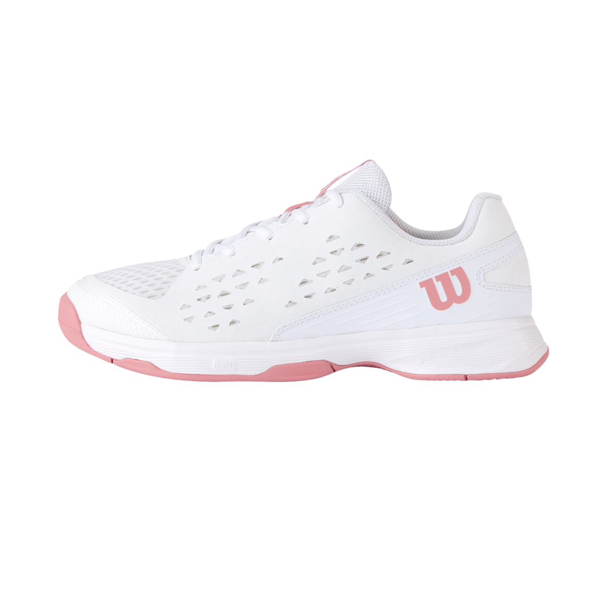 Wilson Rush Pro L Tennis Shoes Junior - White/Pink White Mauveglow Tennis Shoes Wilson