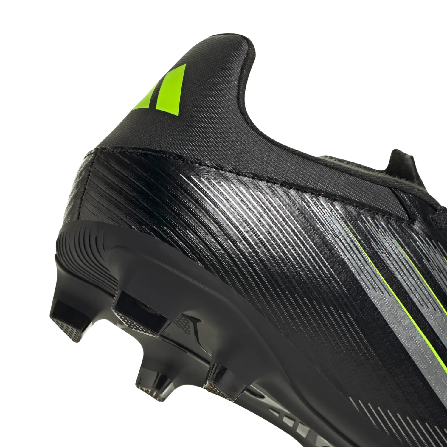 Adidas F50 Club FG/MG Football Shoe Unisex - Black/Lemon shoes Adidas