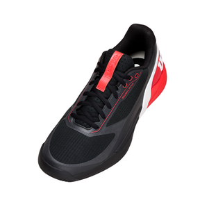 Wilson Rush Pro 5 Tennis Shoe Men - Black/Red Tennis Shoes Wilson